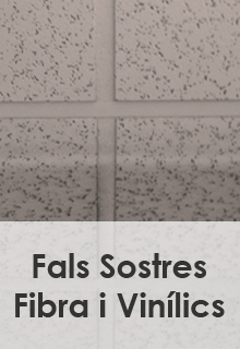 Fals Sostre de Fibra i Vinilics